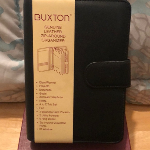 NWT Leather Zip - Around Organizer - Picture 2 of 16